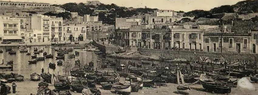 malta gas postcard 1