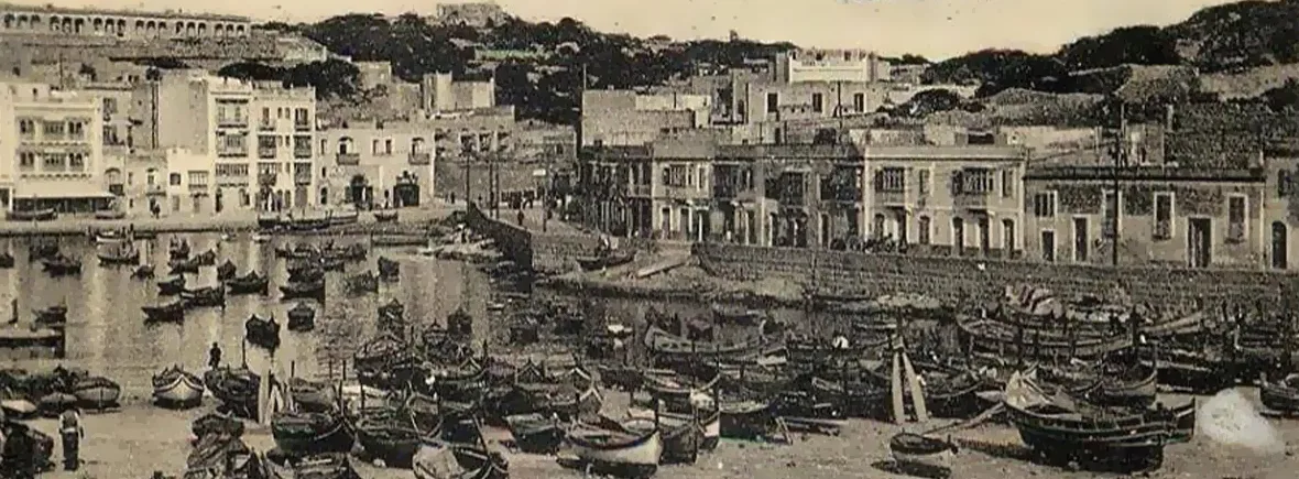 malta gas postcard 1